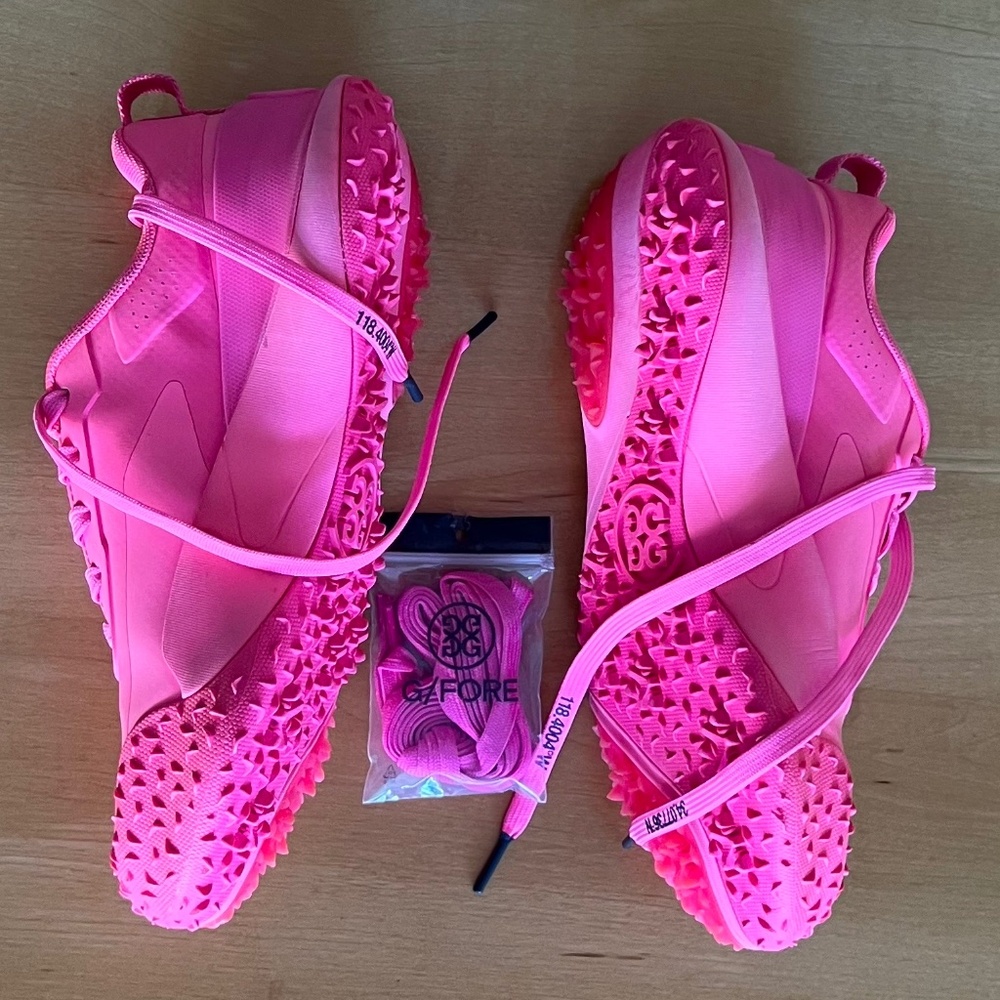 G/FORE - WOMEN'S LTD RELEASE GFore G/18 GOLF SHOE Knockout Pink - Picture 10 of 12